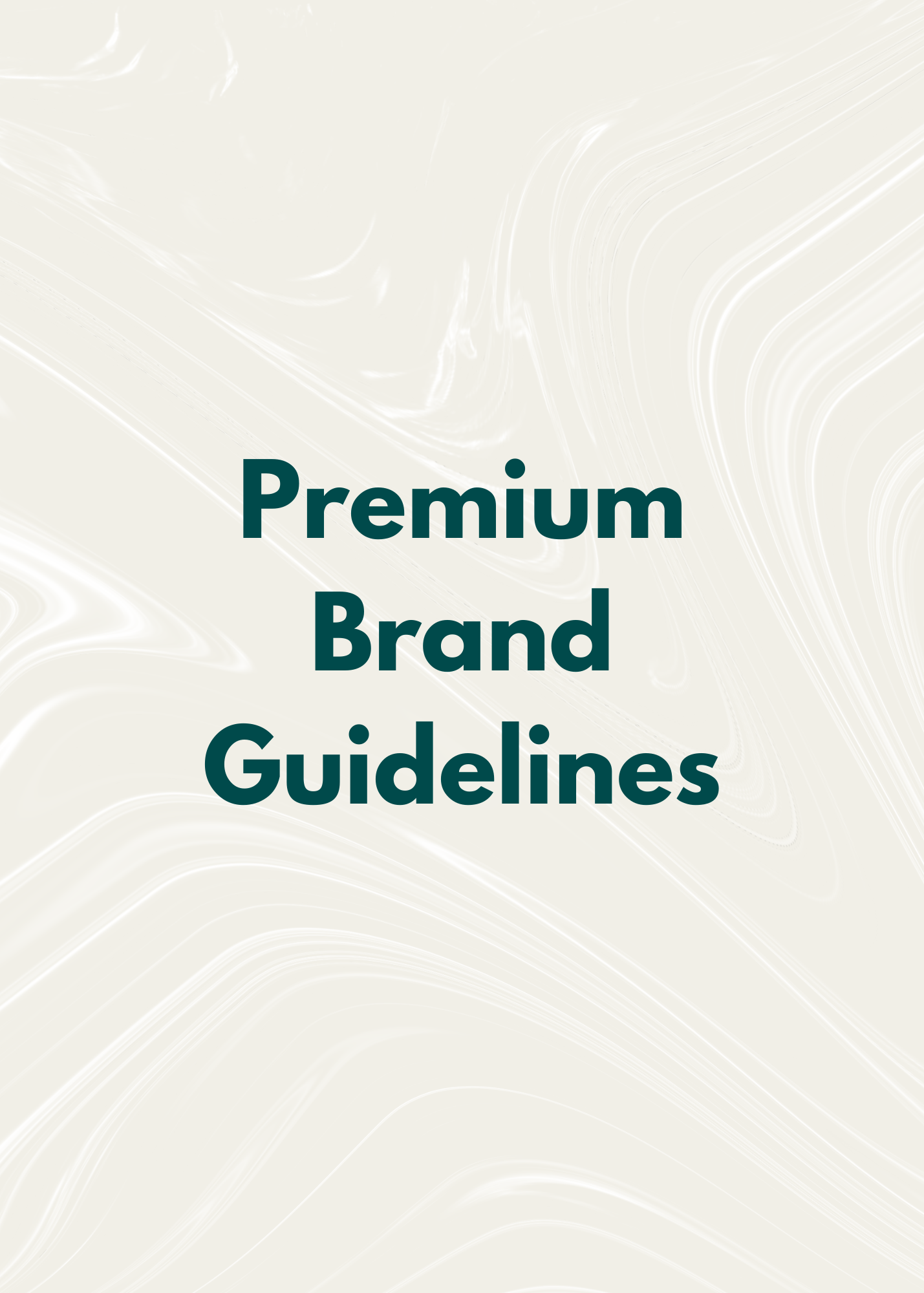 Premium Brand Guidelines